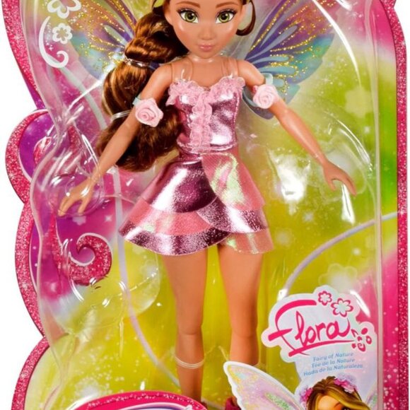 Set 6 Playmates Winx Club 10.5" Fairy Dolls Flora Stella Bloom Musa Tecna Aisha - Picture 3 of 8